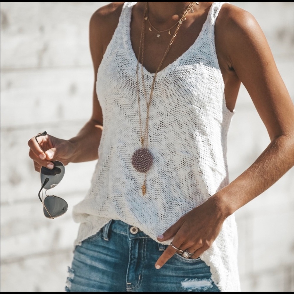 VICI Huntington Knit Racerback tank